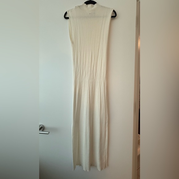 Long Funnel Neck Sweater Dress - Picture 2 of 3